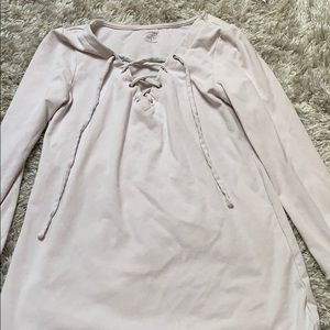 Old Navy white longsleeve